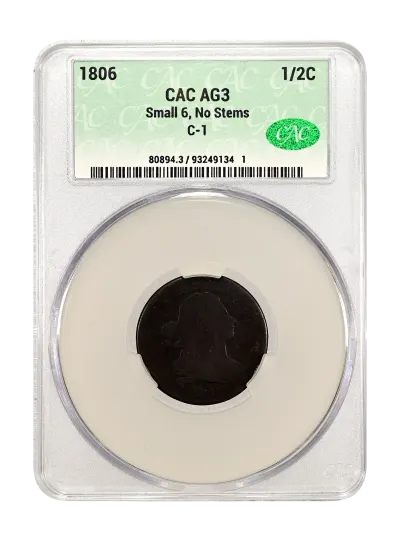 CAC Grading Coin Obverse
