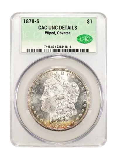 CAC Grading Coin Obverse