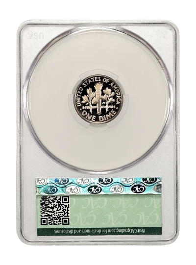 CAC Grading Coin Reverse