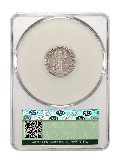 CAC Grading Coin Reverse