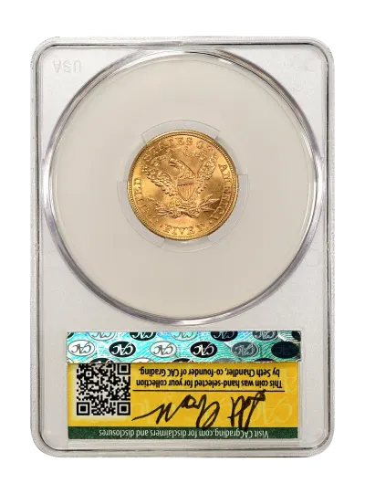 CAC Grading Coin Reverse