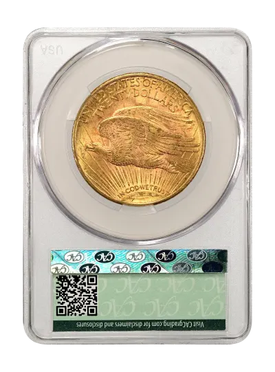 CAC Grading Coin Reverse