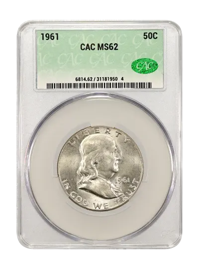 CAC Grading Coin Obverse