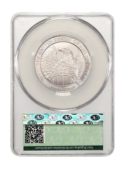 CAC Grading Coin Reverse