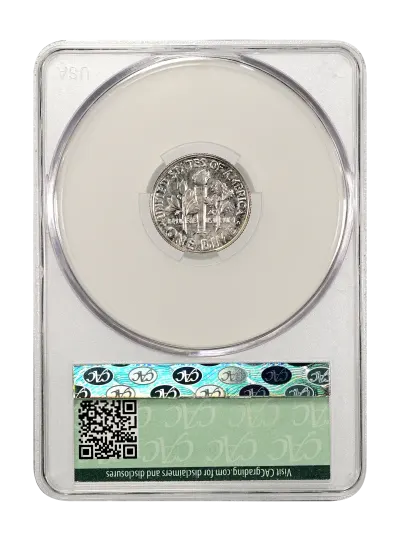 CAC Grading Coin Reverse