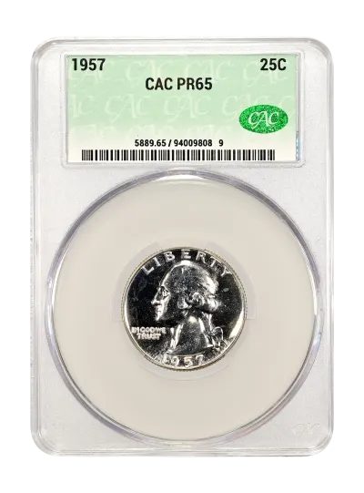 CAC Grading Coin Obverse