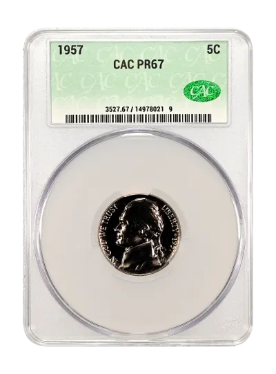 CAC Grading Coin Obverse