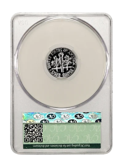 CAC Grading Coin Reverse