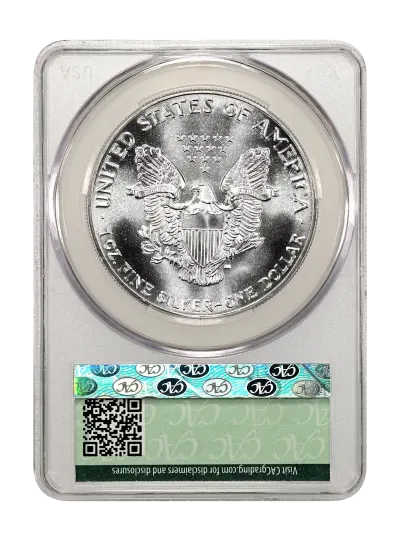 CAC Grading Coin Reverse