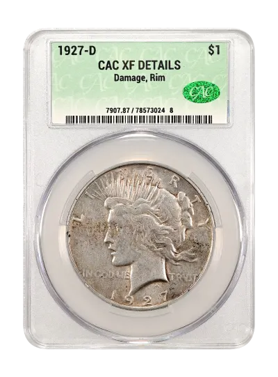 CAC Grading Coin Obverse