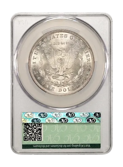 CAC Grading Coin Reverse