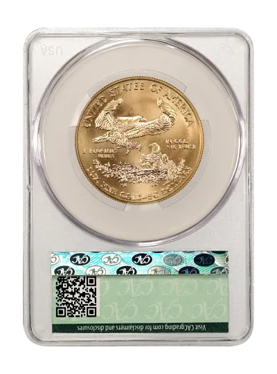 CAC Grading Coin Reverse