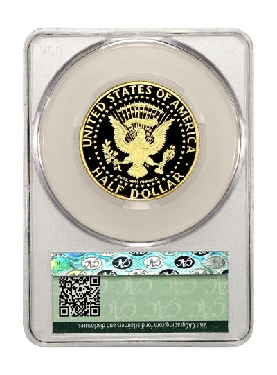 CAC Grading Coin Reverse