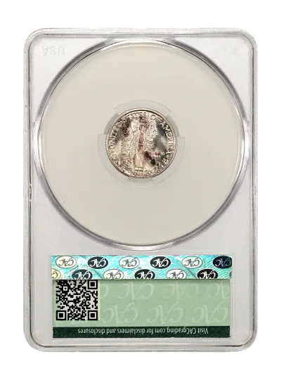 CAC Grading Coin Reverse