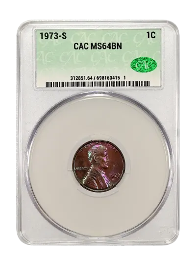 CAC Grading Coin Obverse