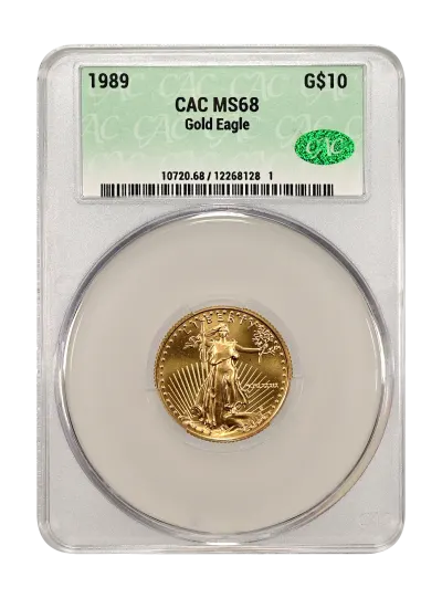CAC Grading Coin Obverse