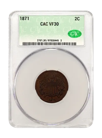 CAC Grading Coin Obverse