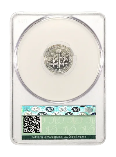 CAC Grading Coin Reverse