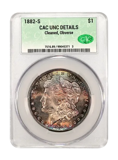CAC Grading Coin Obverse