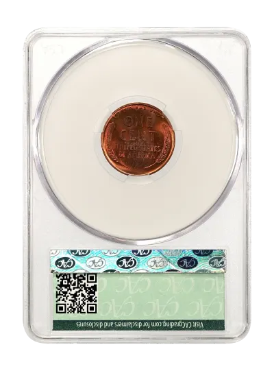 CAC Grading Coin Reverse