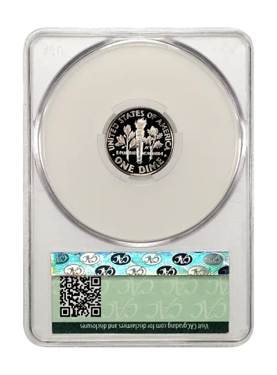 CAC Grading Coin Reverse