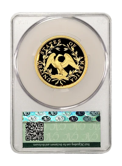 CAC Grading Coin Reverse