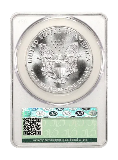 CAC Grading Coin Reverse