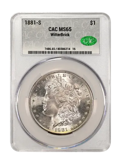 CAC Grading Coin Obverse