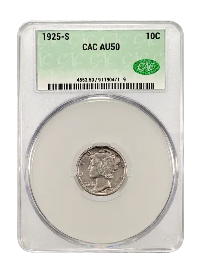 CAC Grading Coin Obverse