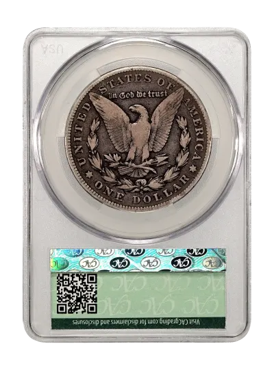 CAC Grading Coin Reverse