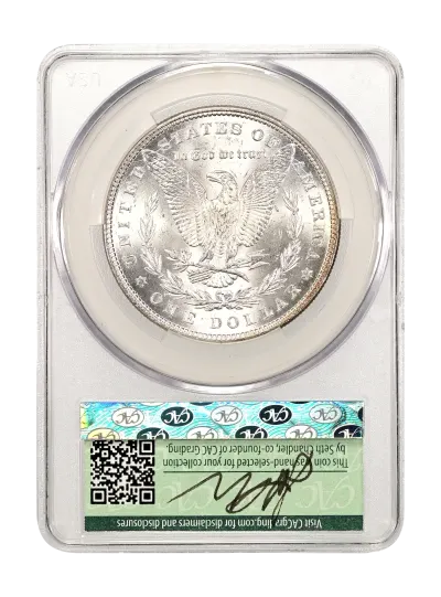 CAC Grading Coin Reverse