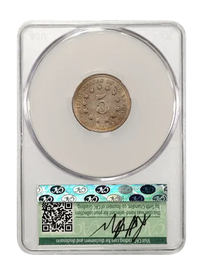 CAC Grading Coin Reverse