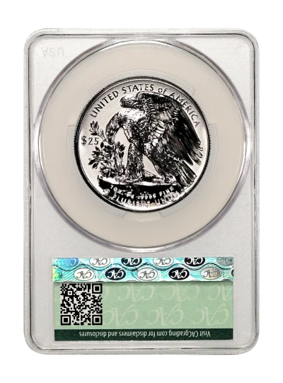 CAC Grading Coin Reverse