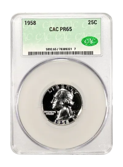 CAC Grading Coin Obverse