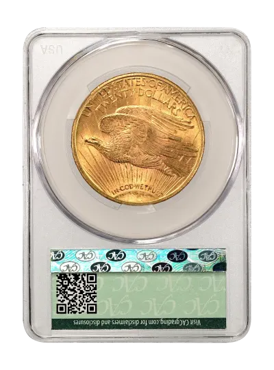 CAC Grading Coin Reverse