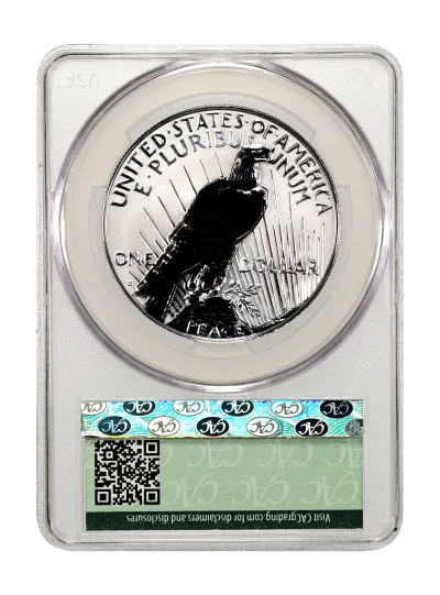 CAC Grading Coin Reverse