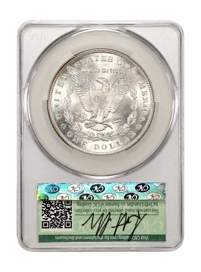 CAC Grading Coin Reverse