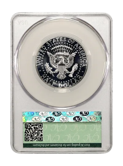 CAC Grading Coin Reverse