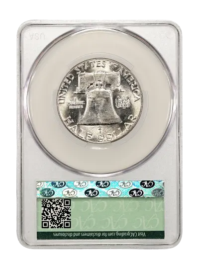 CAC Grading Coin Reverse