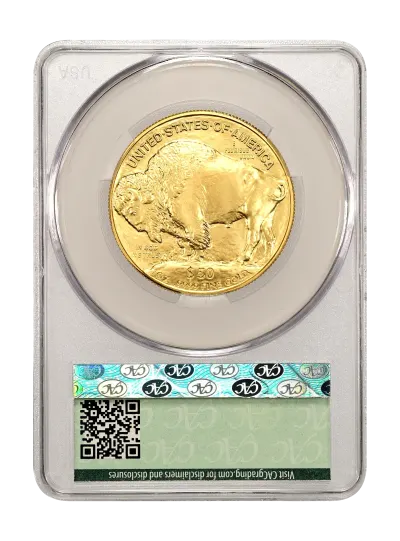 CAC Grading Coin Reverse