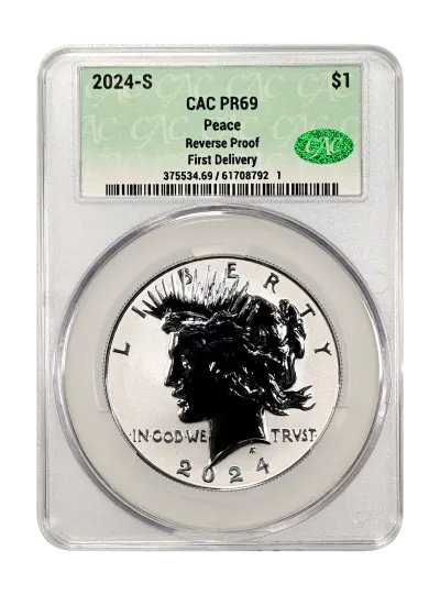 CAC Grading Coin Obverse