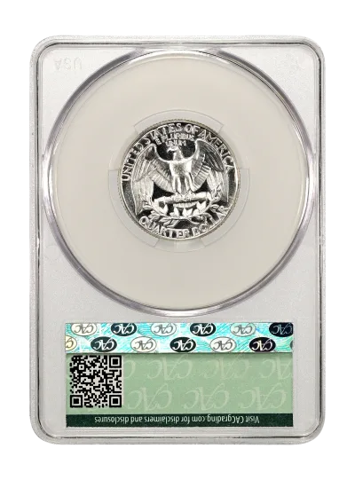 CAC Grading Coin Reverse