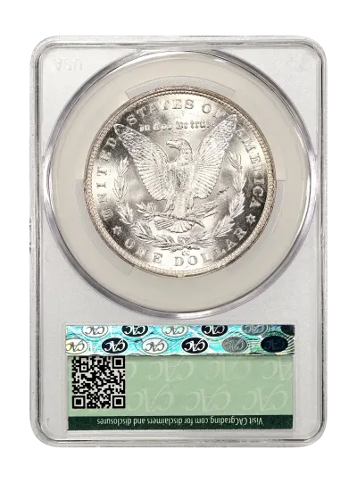 CAC Grading Coin Reverse
