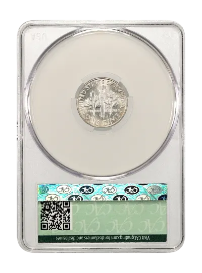 CAC Grading Coin Reverse