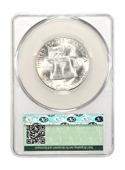 CAC Grading Coin Reverse