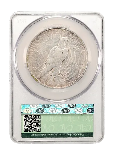CAC Grading Coin Reverse
