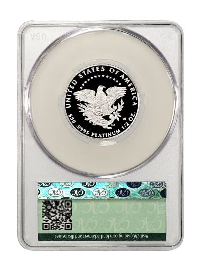 CAC Grading Coin Reverse