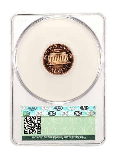 CAC Grading Coin Reverse