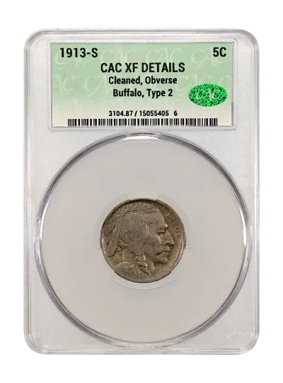 CAC Grading Coin Obverse