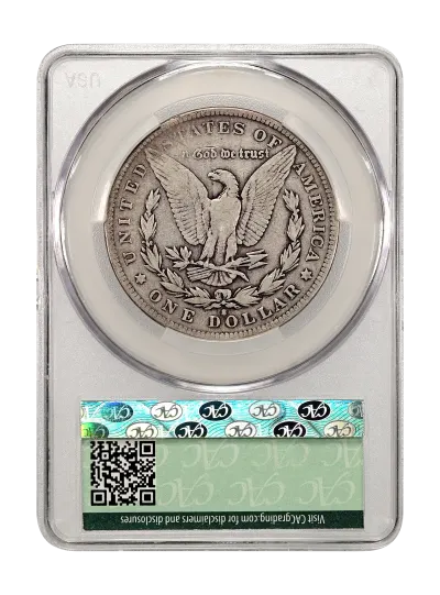 CAC Grading Coin Reverse